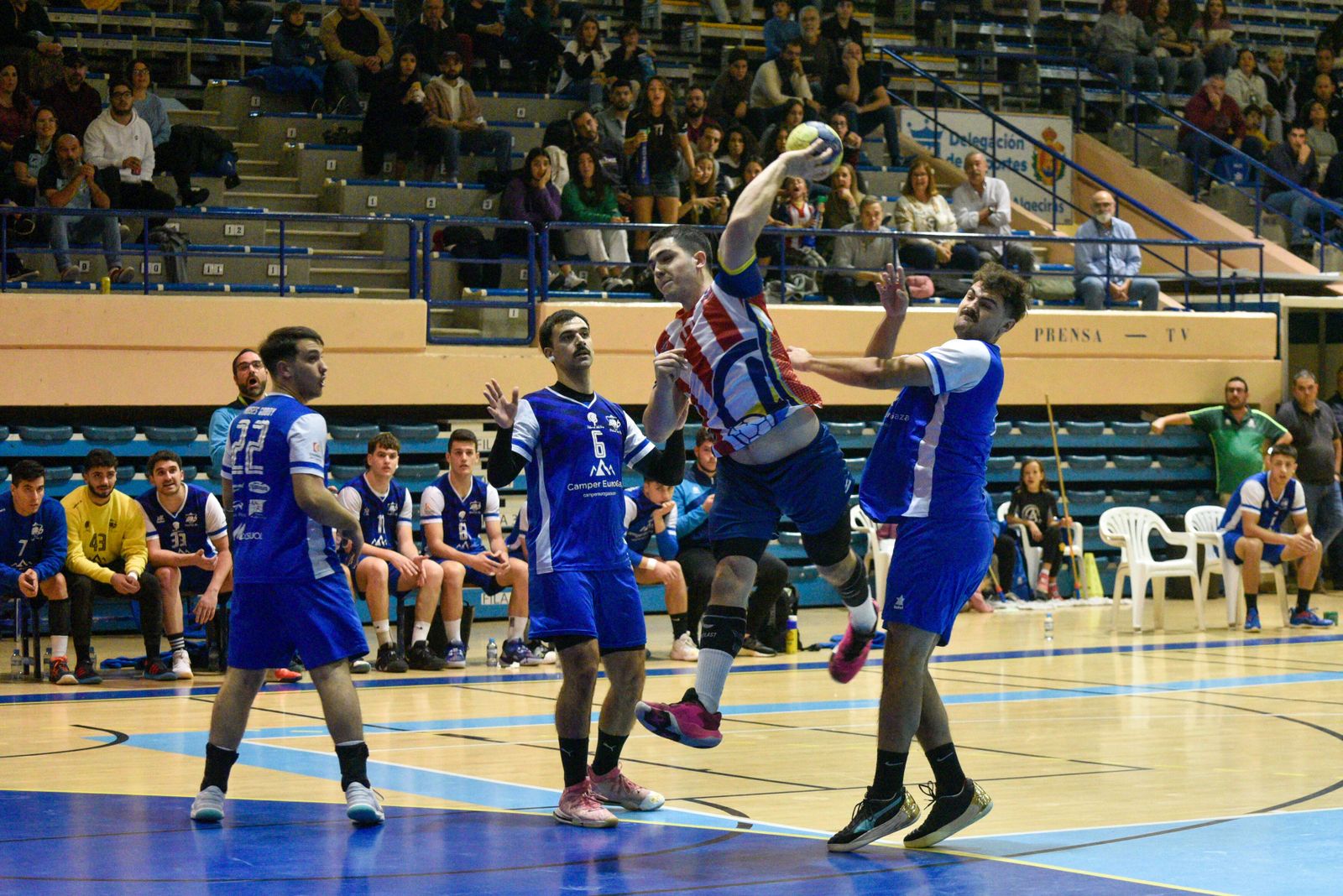 Un ataque del Ciudad de Algeciras ante el Palma del Río