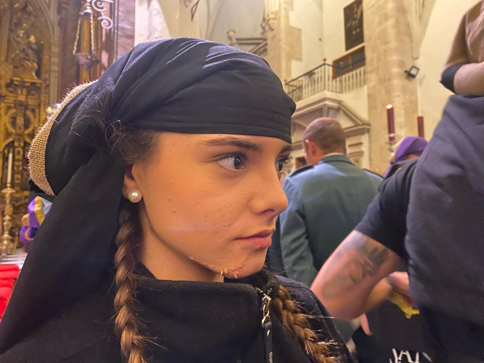 En imágenes: Primera suspensión en la tarde del Jueves Santo