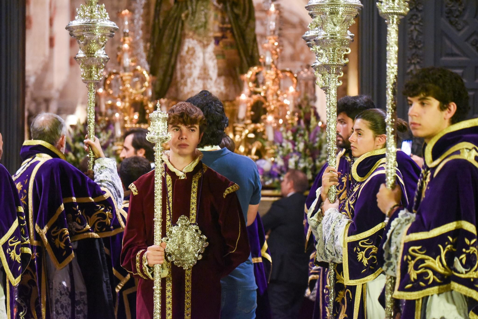 La procesión de la Virgen de los Ángeles de Córdoba, en imágenes