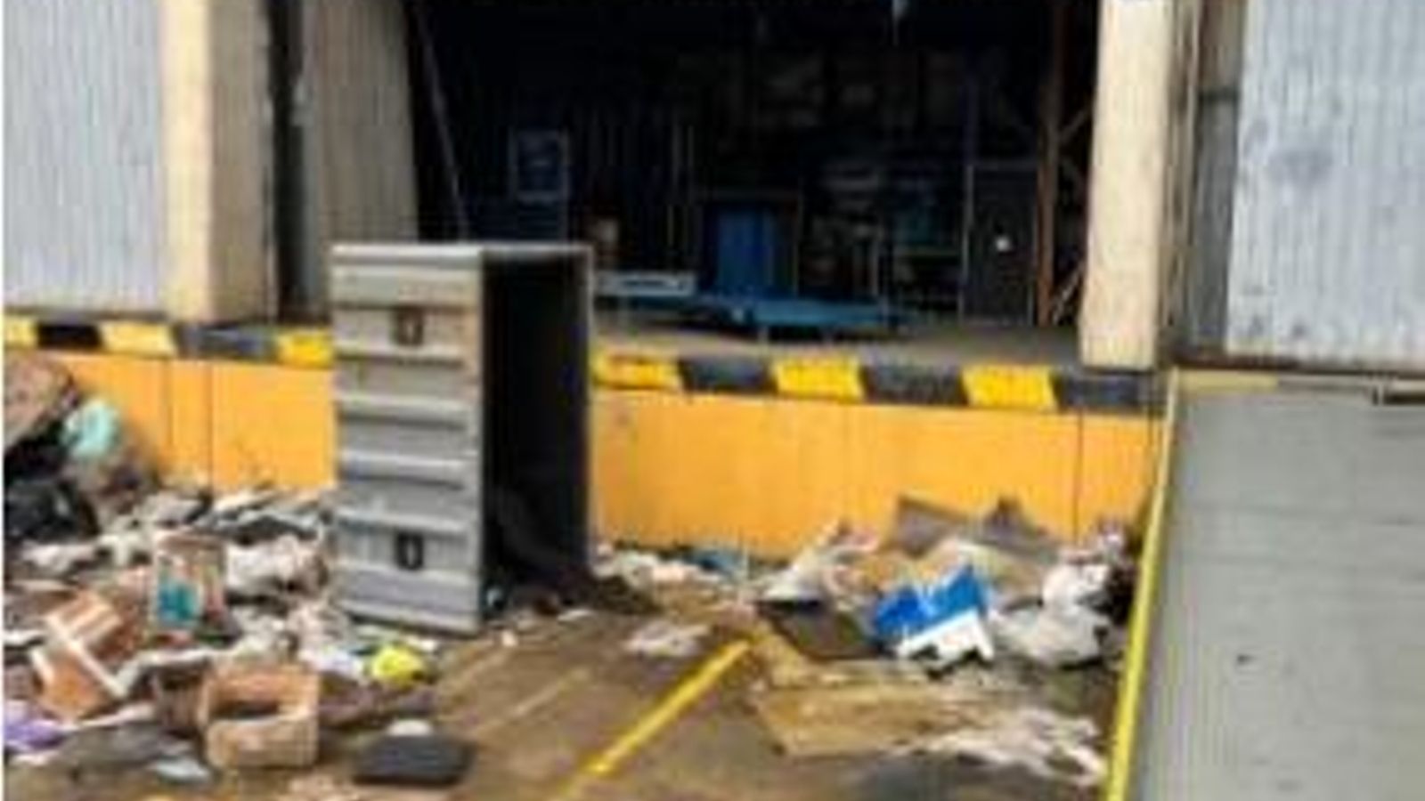 Saqueo en el Auditorio