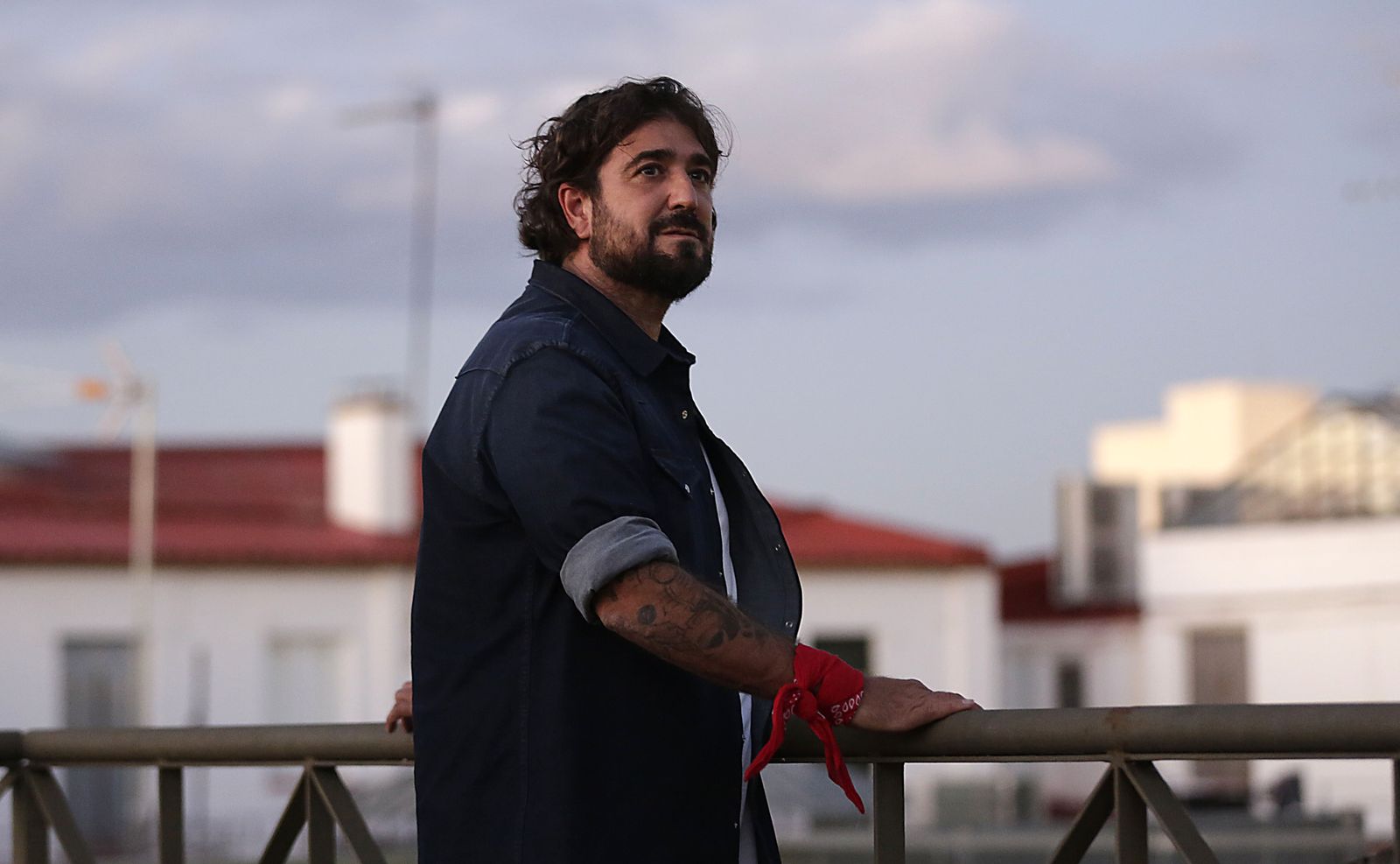 Antonio Orozco (Barcelona, 1972), poco antes de la entrevista en la sede de 'Diario de Sevilla'.