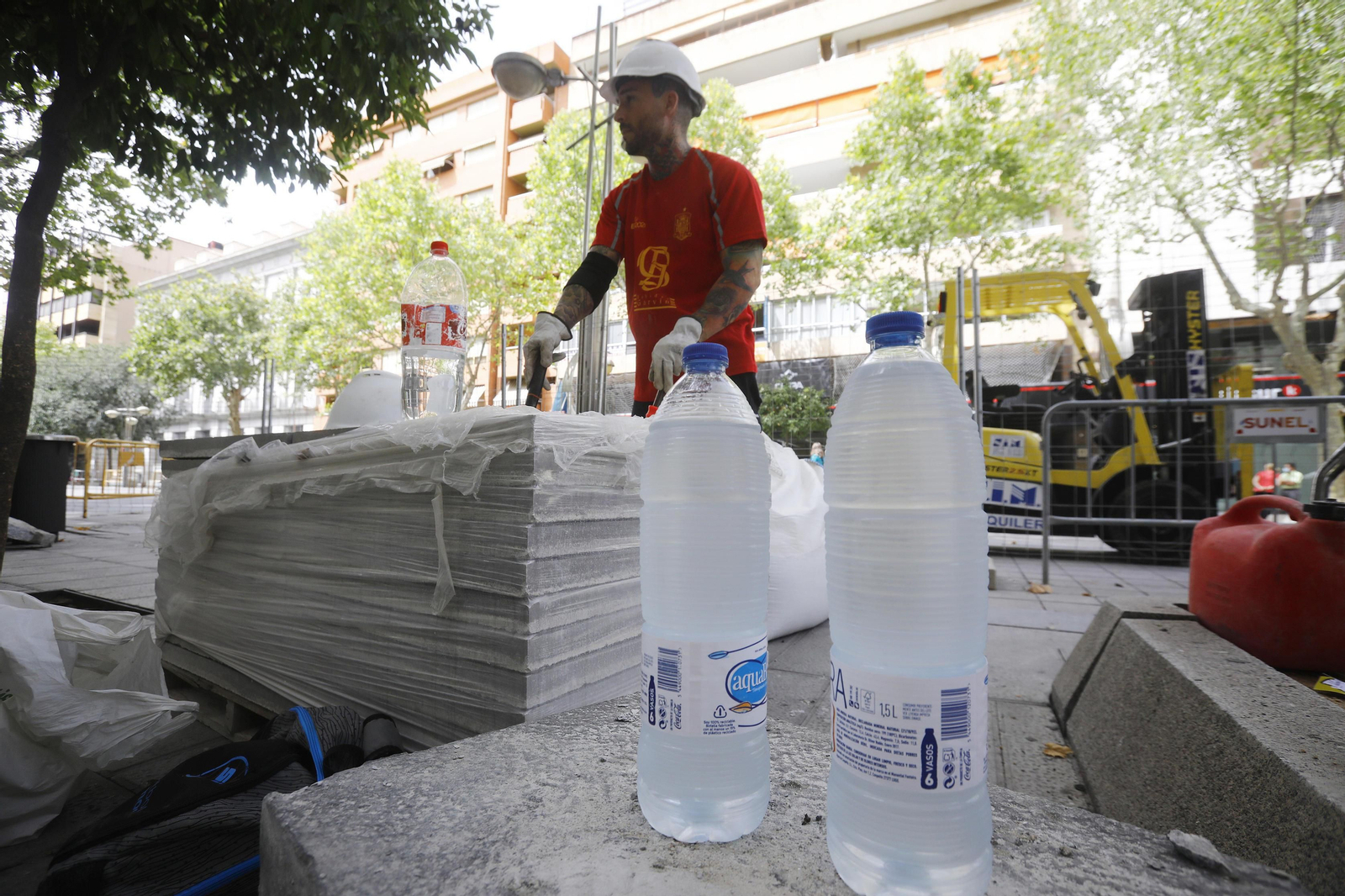 Las fotografías de los cordobeses que trabajan en primera línea del calor