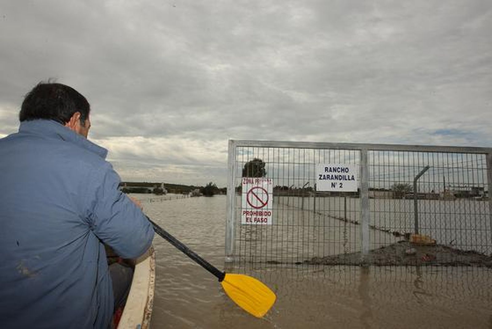 Uno de los terrenos de Las Pachecas totalmente inundado.

Foto: Juan Carlos Toro