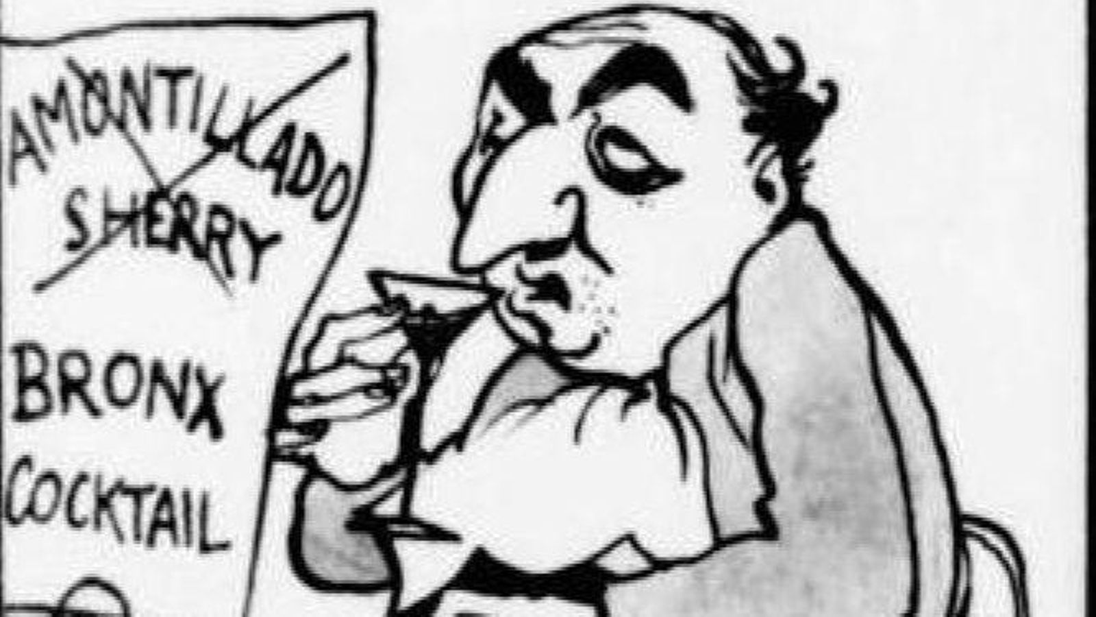 Caricatura de Franco por Cummings, 1951.