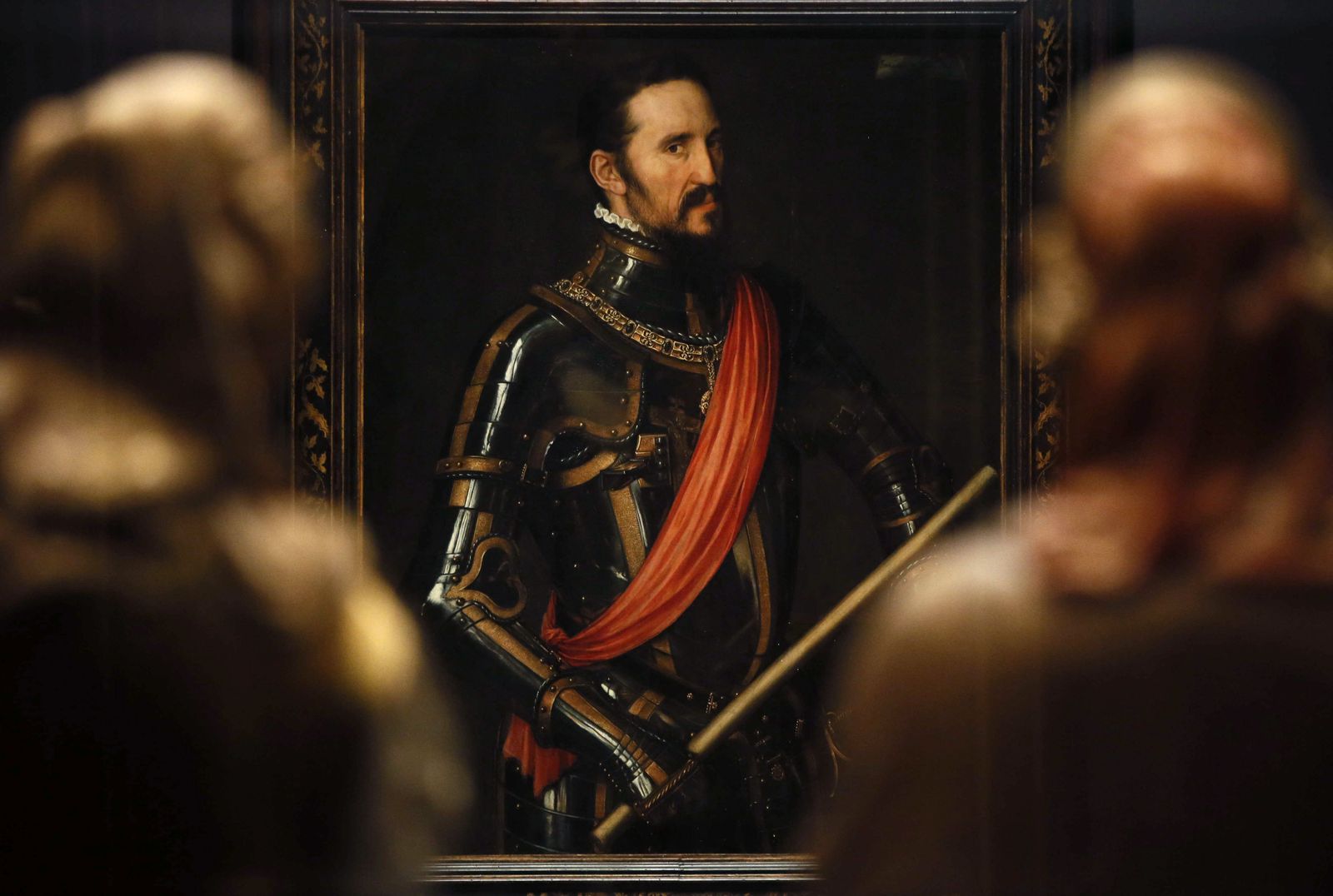 'Fernando Álvarez de Toledo, tercer Duque de Alba', de Antonio Moro, obra de la Hispanic Society expuesta en el Prado.