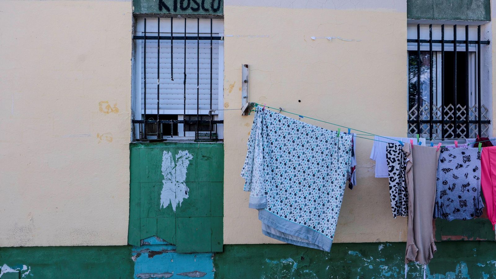 Un quiosco de las Tres Mil Viviendas.