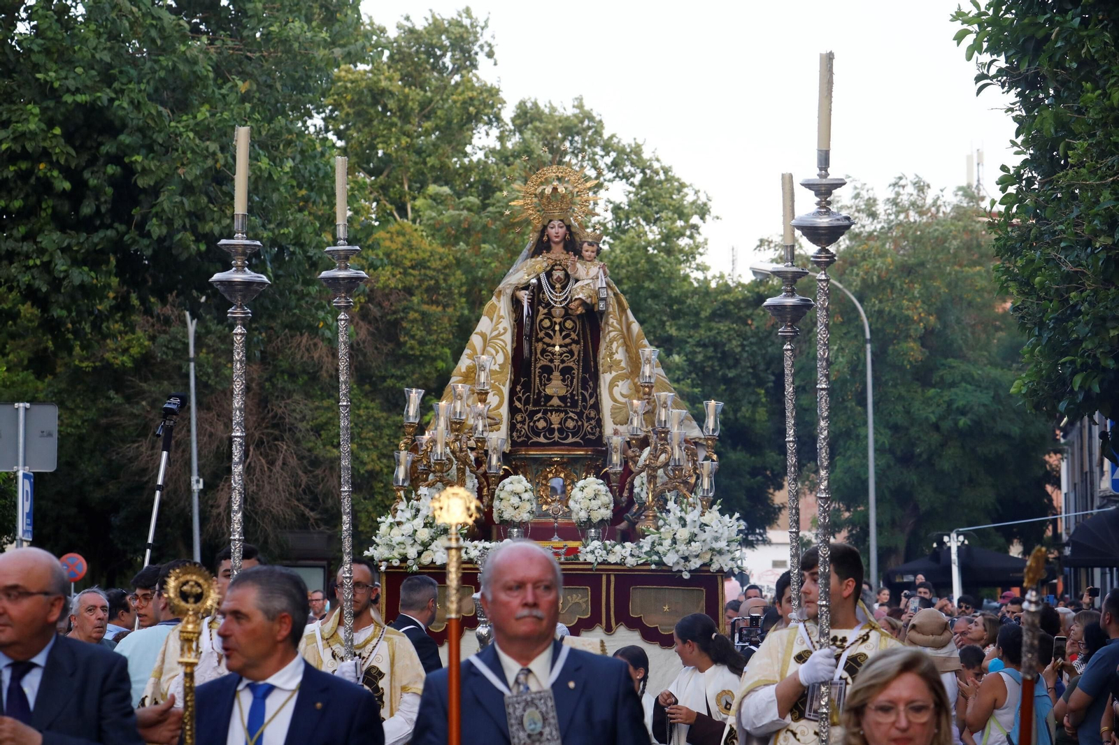 La procesión de la Virgen del Carmen de Puerta Nueva de Córdoba, en imágenes