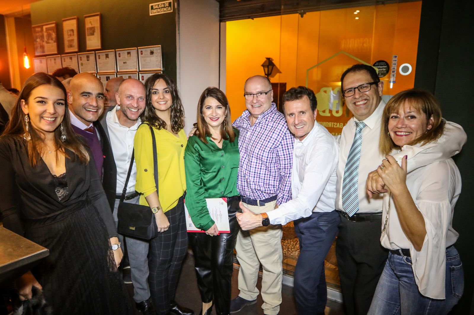 Las fotos de la celebración en el restaurante KGB de los éxitos de 2019