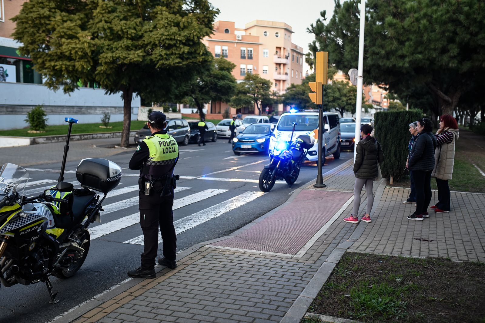 Imágenes del atropello a una mujer de 80 años en la Avenida de Andalucía
