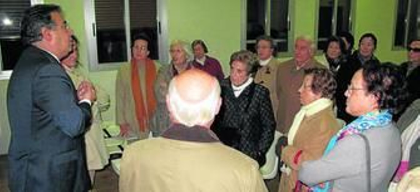 El portavoz del PP, Juan Ignacio Zoido, en la Federación de Asociación de Mayores de Andalucía.