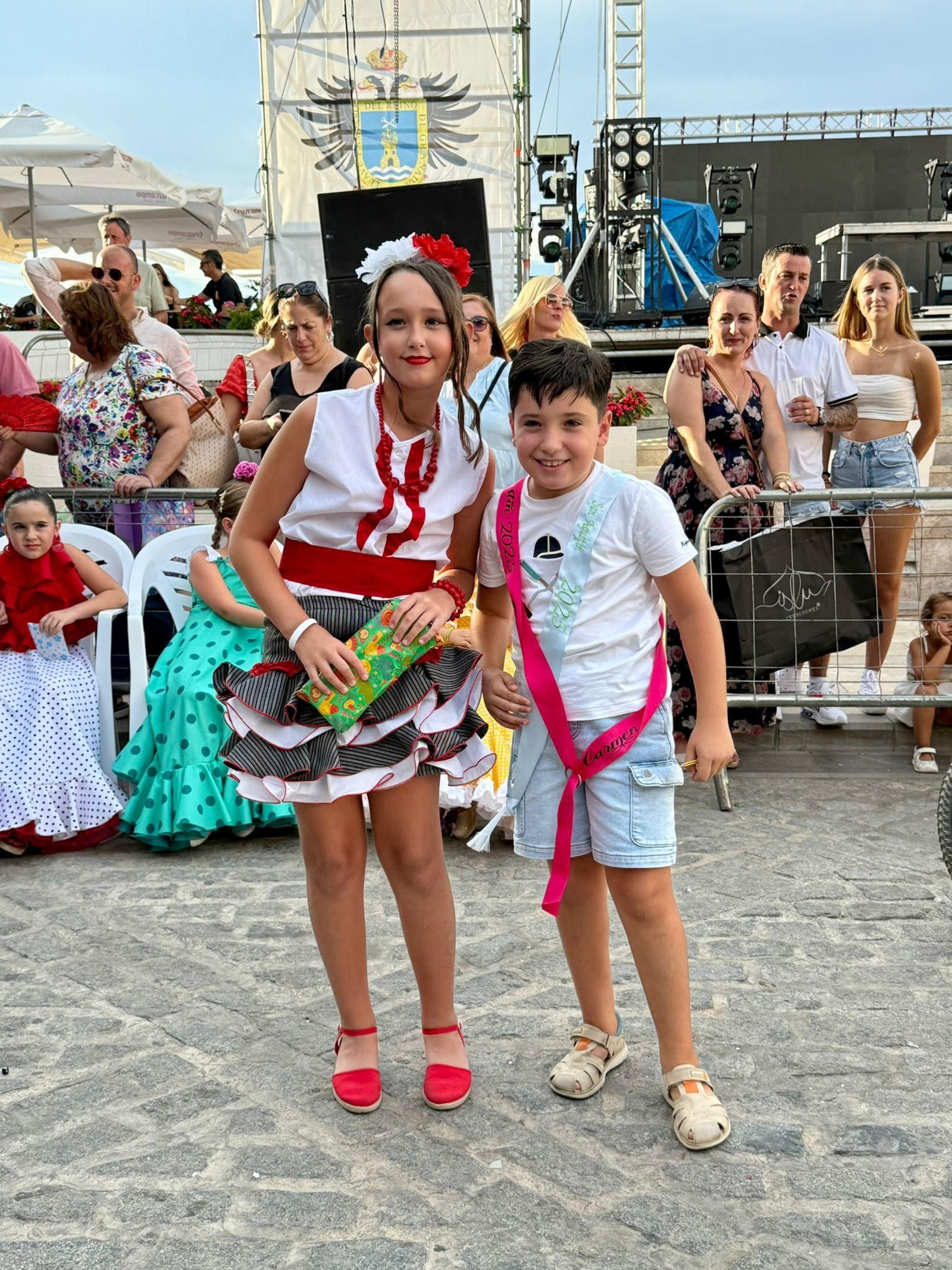 Las mejores imágenes de la Feria del Mediodía y la carrera de cintas infantiles de Mojácar