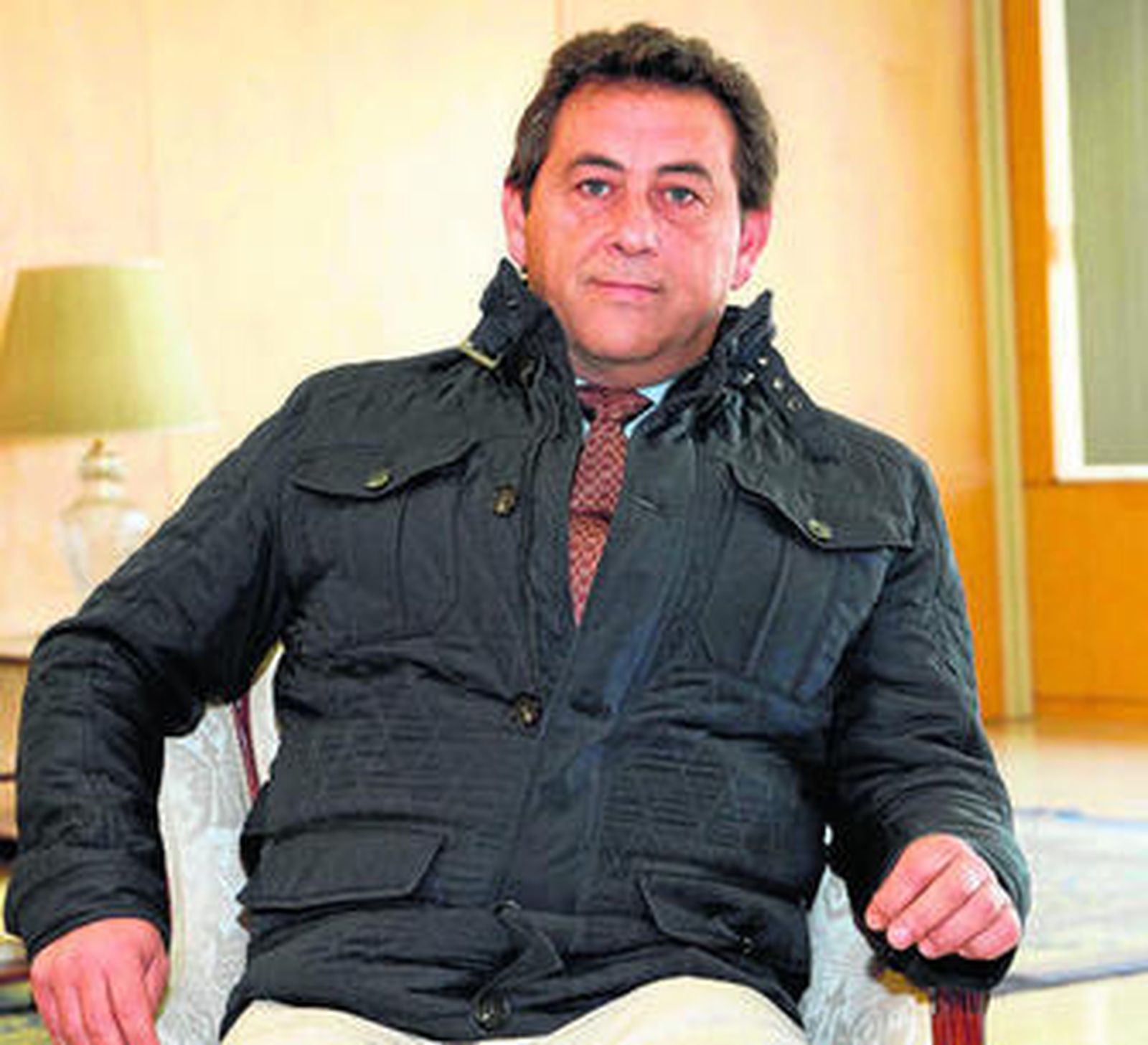 El alcalde de Cazalla de la Sierra, Sotero Martín (PSOE).