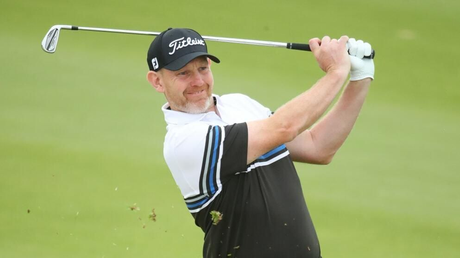 Stephen Gallacher, uno de los líderes en Omán.