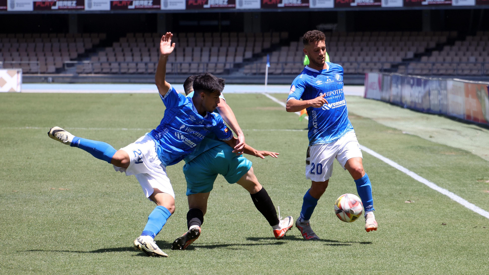 Último partido de liga del Xerez DFC - CD Pozoblanco en Chapín