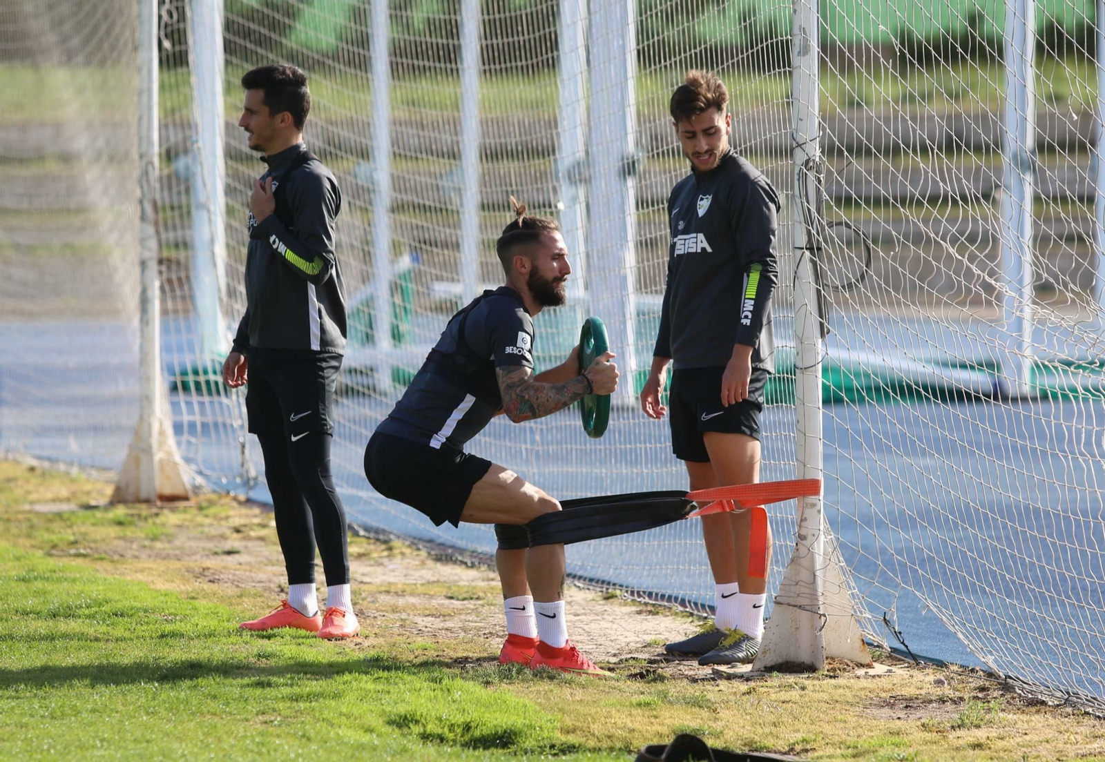 Las fotos de la vuelta a los entrenamientos del Málaga CF