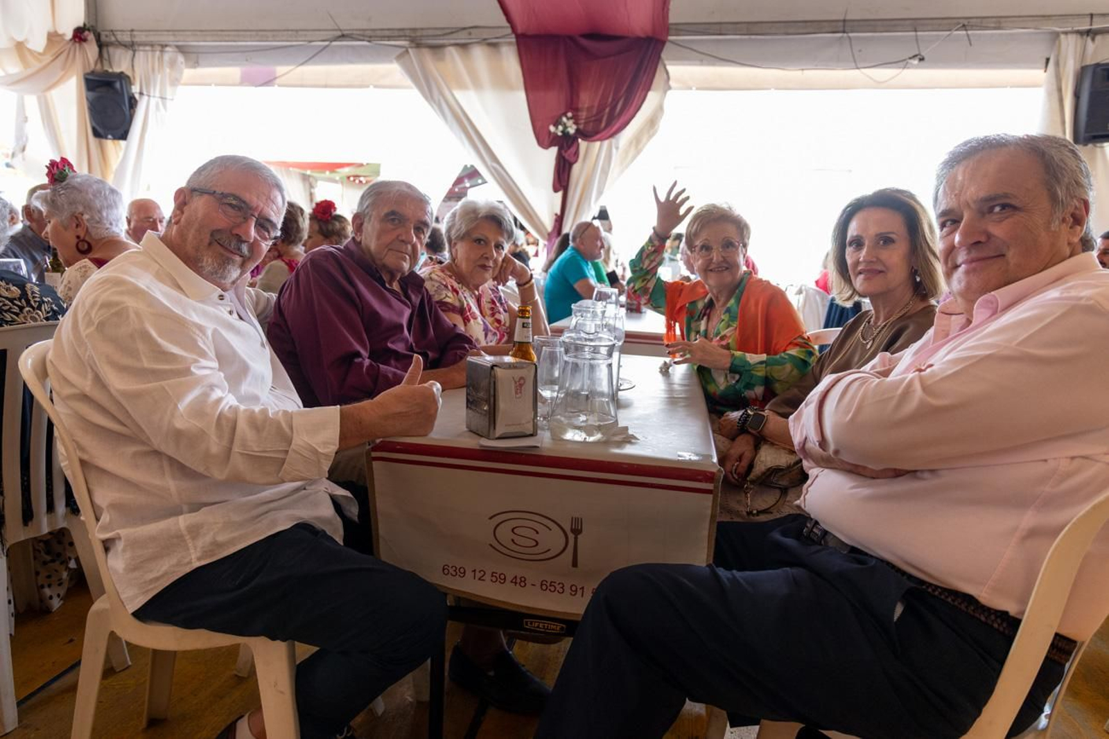 El ritmo no para en la Feria de San Lucas