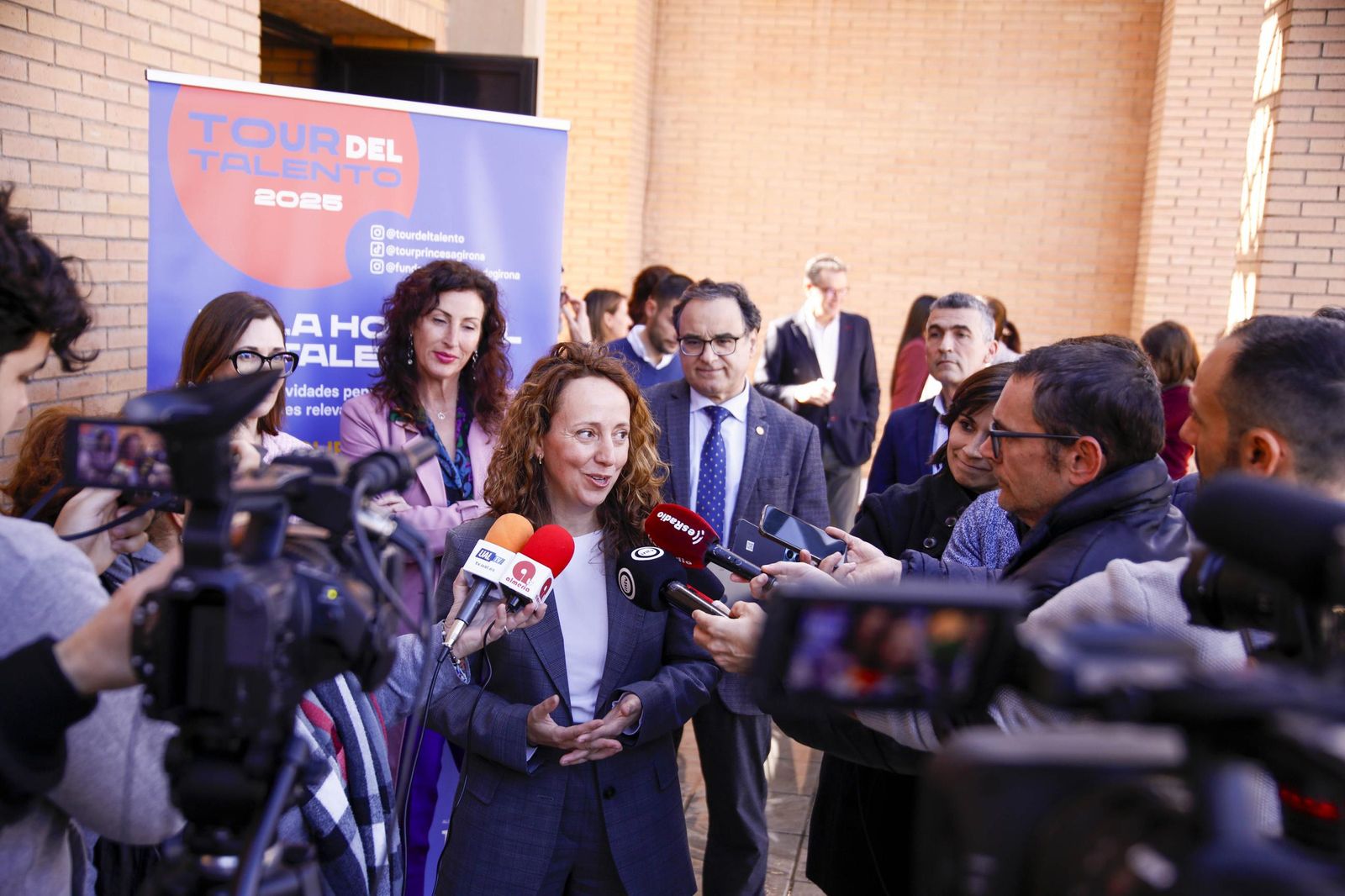 Las imágenes de la inauguración "El Tour del Talento 2025" en la Universidad de Almería
