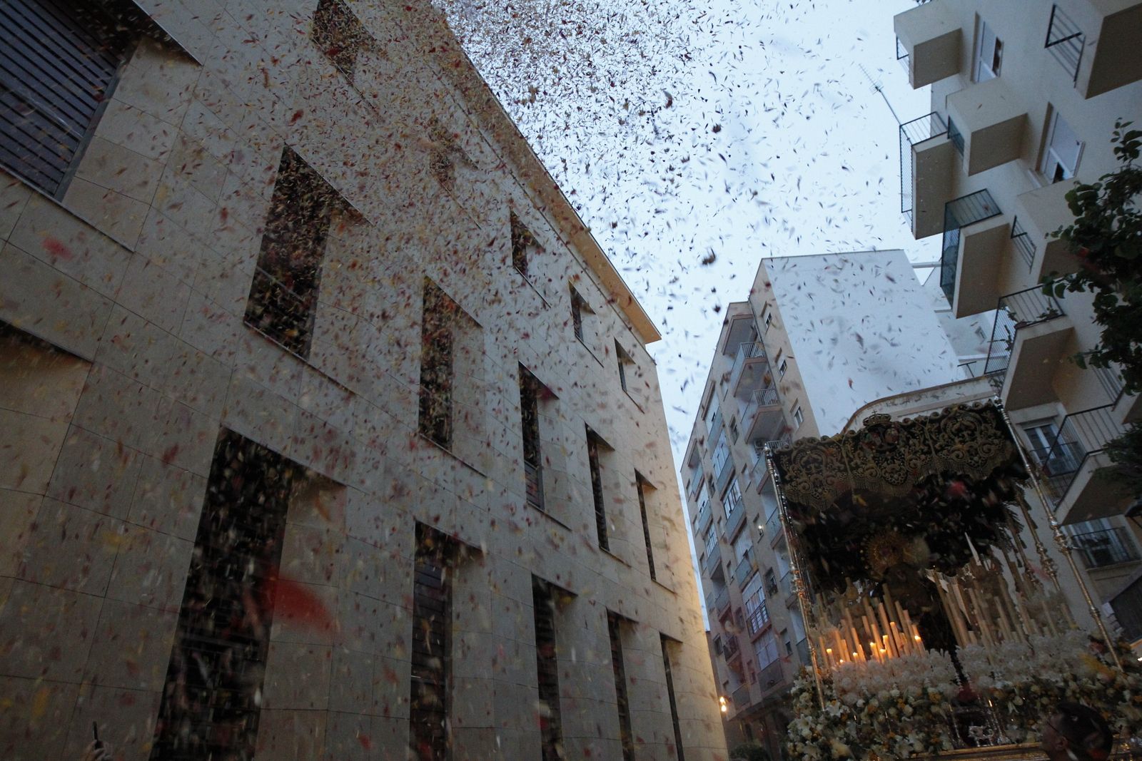 Imágenes de la Procesión de Estudiantes. Semana Santa Almería 2019