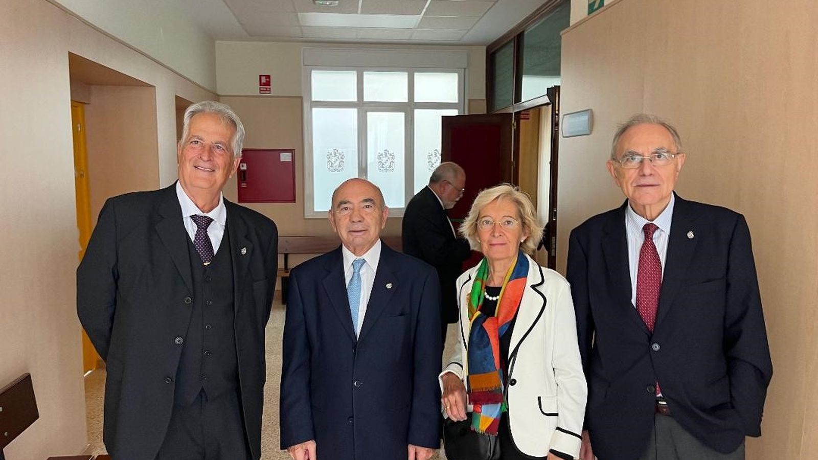 Carlos Valencia, Julián García Sánchez, María José Vinuesa  y Antonio Campo.