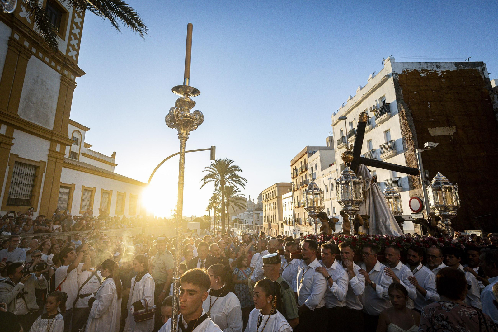 Las imágenes históricas del Nazareno en Puerta Tierra