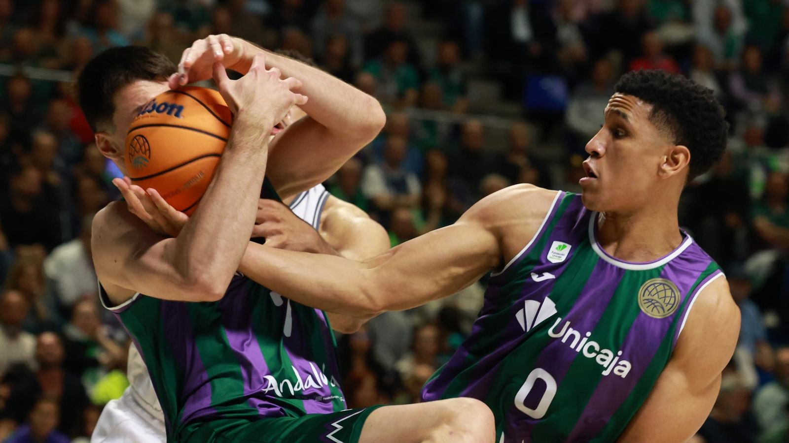 El Unicaja-Reggiana de cuartos de final de la BCL, en fotos