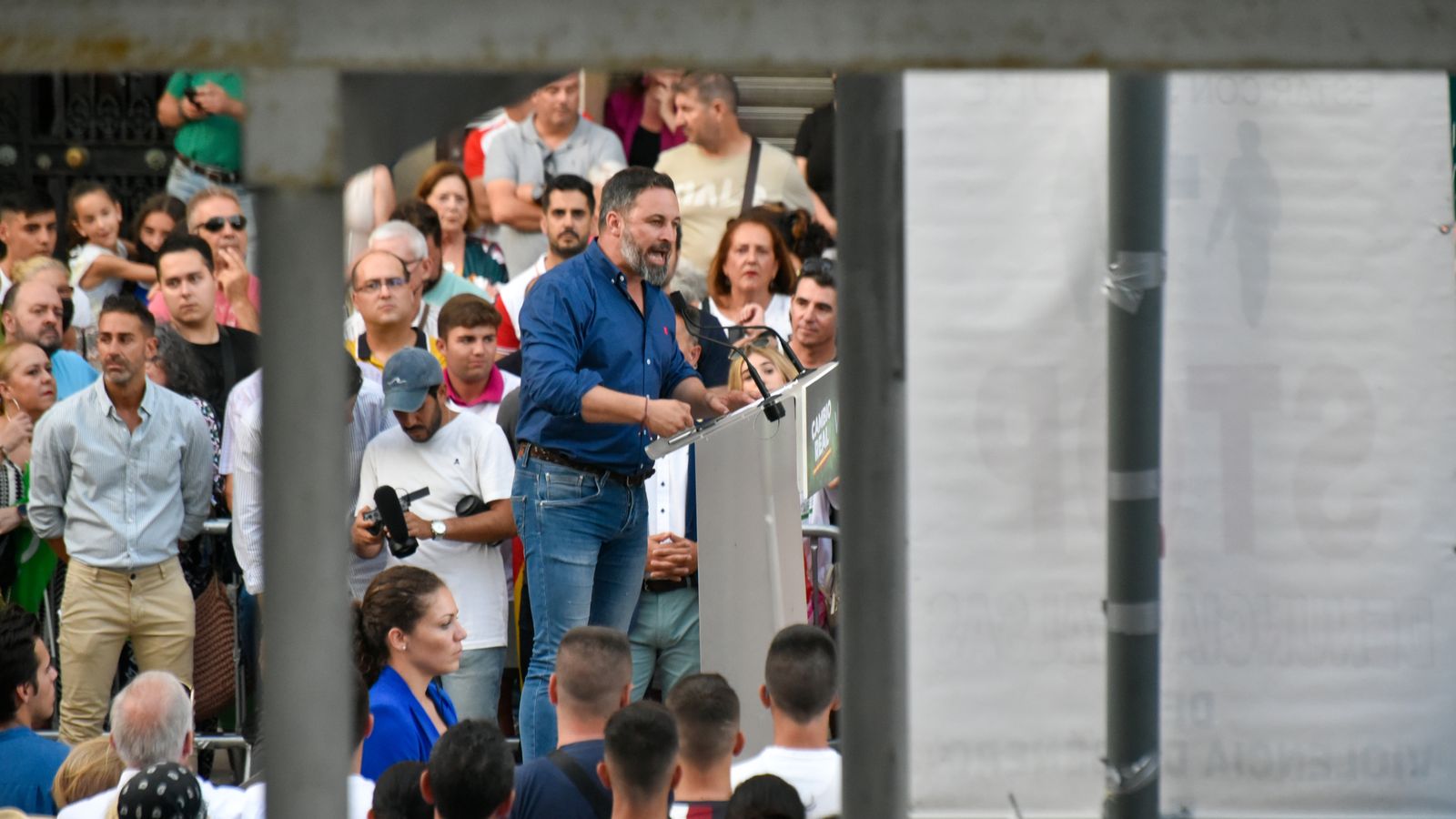Las fotos del mitin de Vox en Algeciras