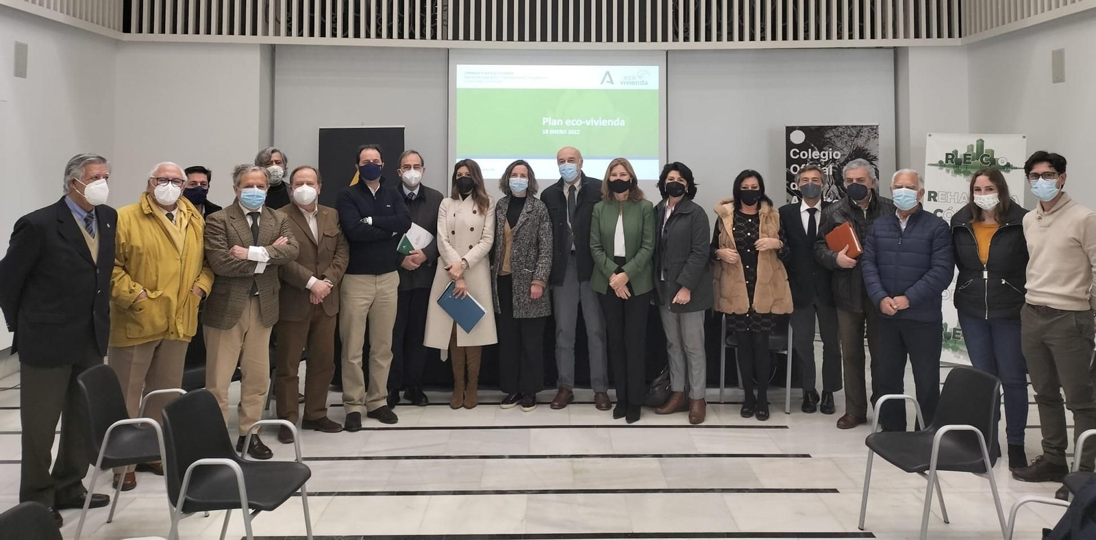 Presentación del Plan Eco-Vivienda en Córdoba.
