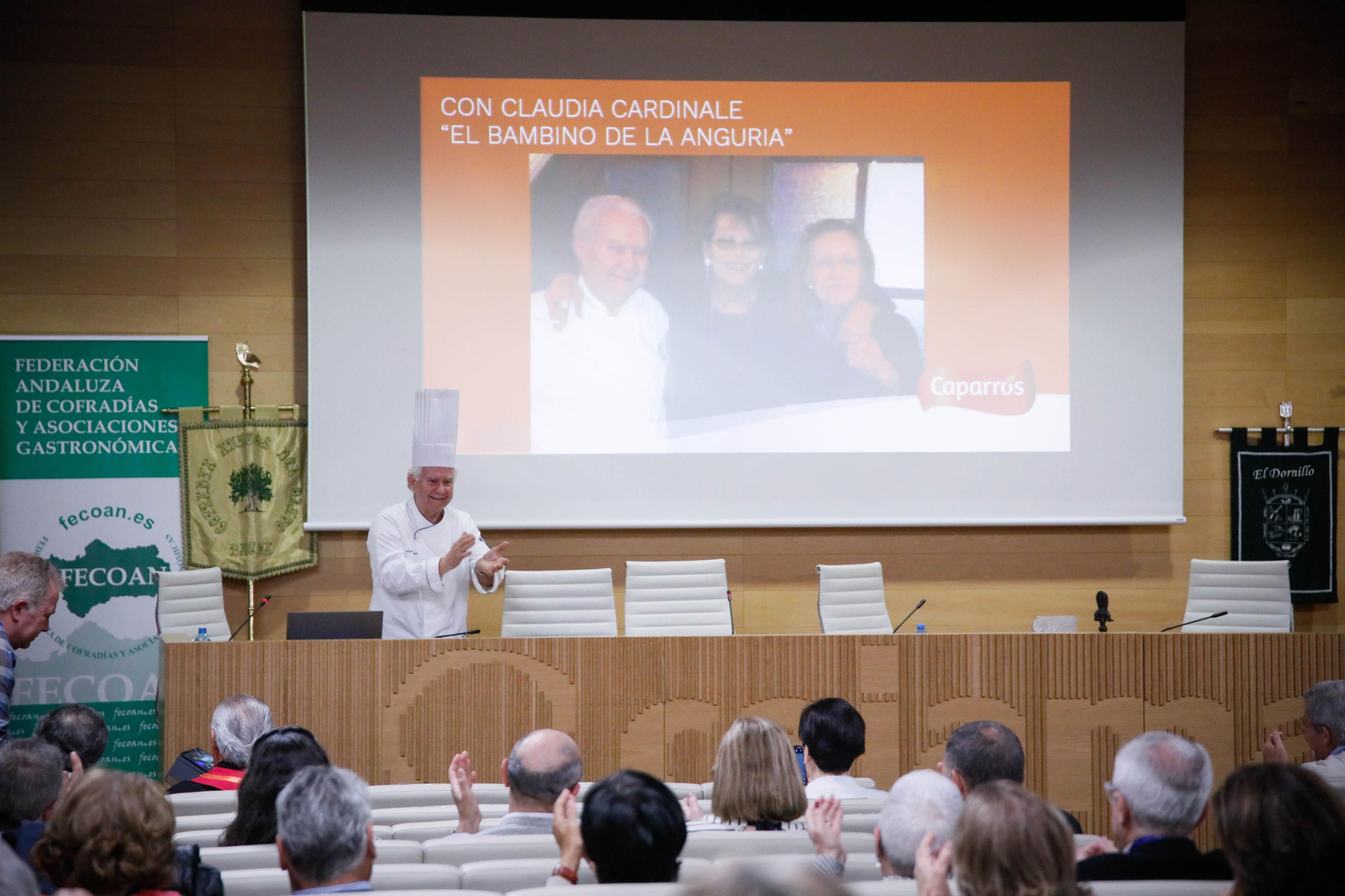 Las mejores imágenes de las conferencias en el congreso gastronómico ofrecido por CAPARROS