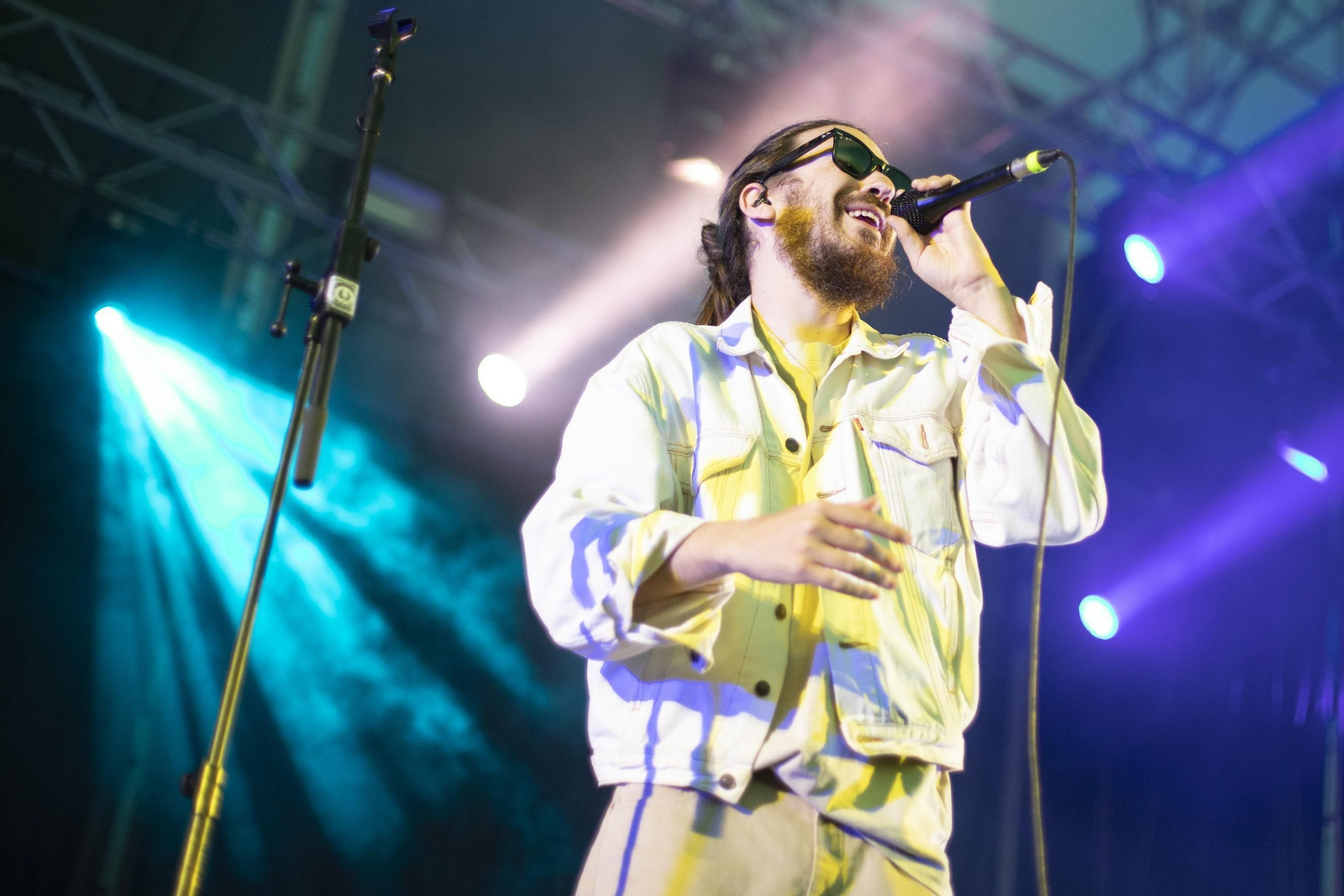 Carlos Sadness durante su actuación en el Granada Alive en el Cortijo Conde