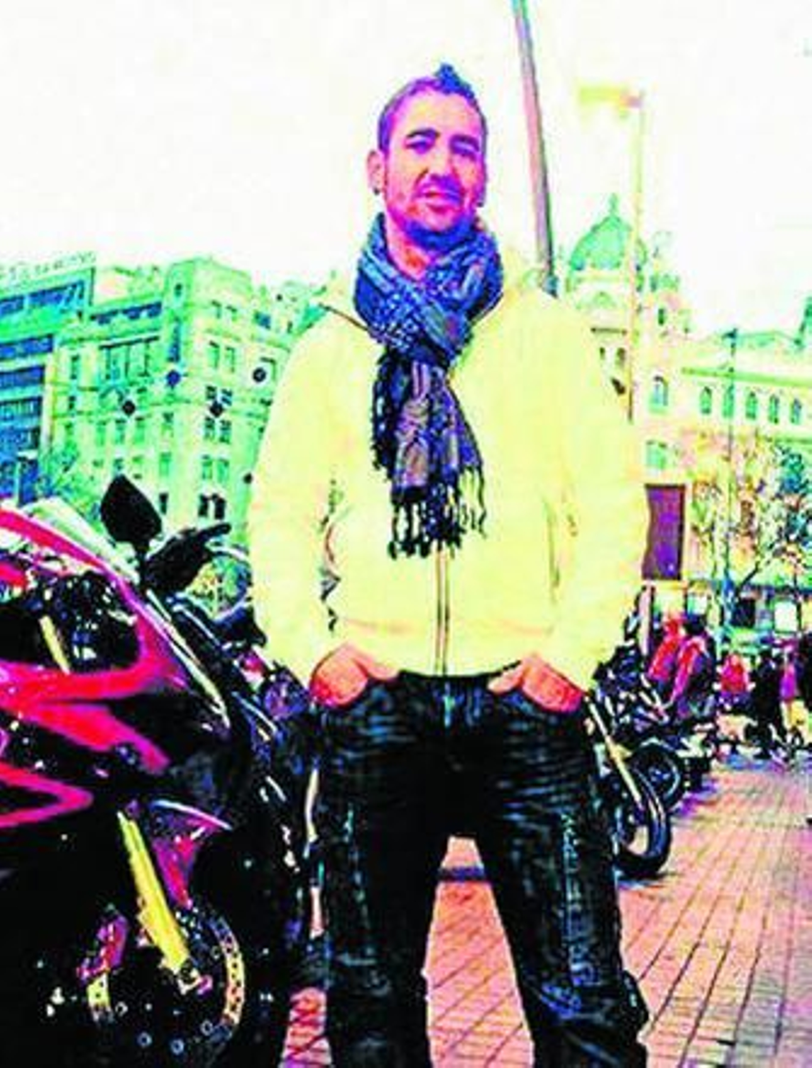 Iván, en una foto reciente, cedida por su familia.