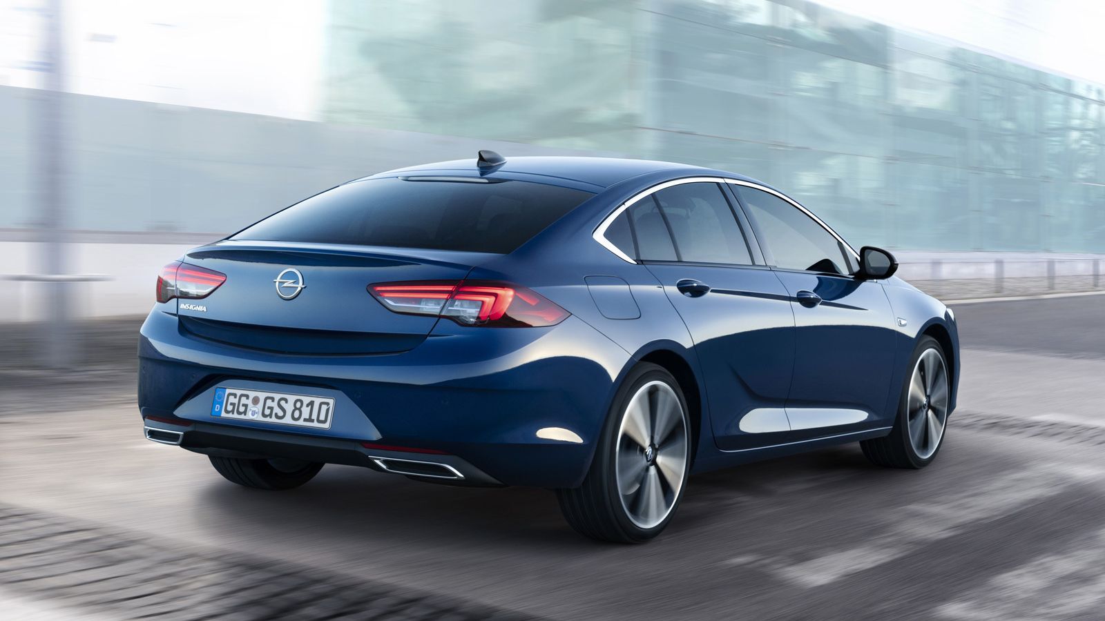 La zaga del nuevo Opel Insignia también mejora en diseño.