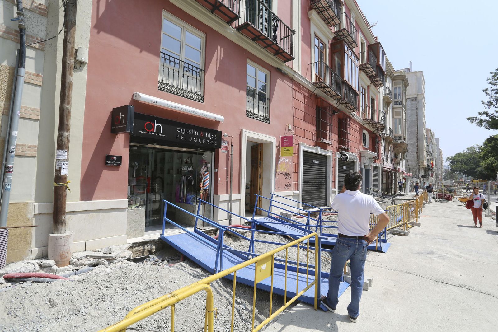 Las fotos de la reurbanización de la Alameda de Málaga