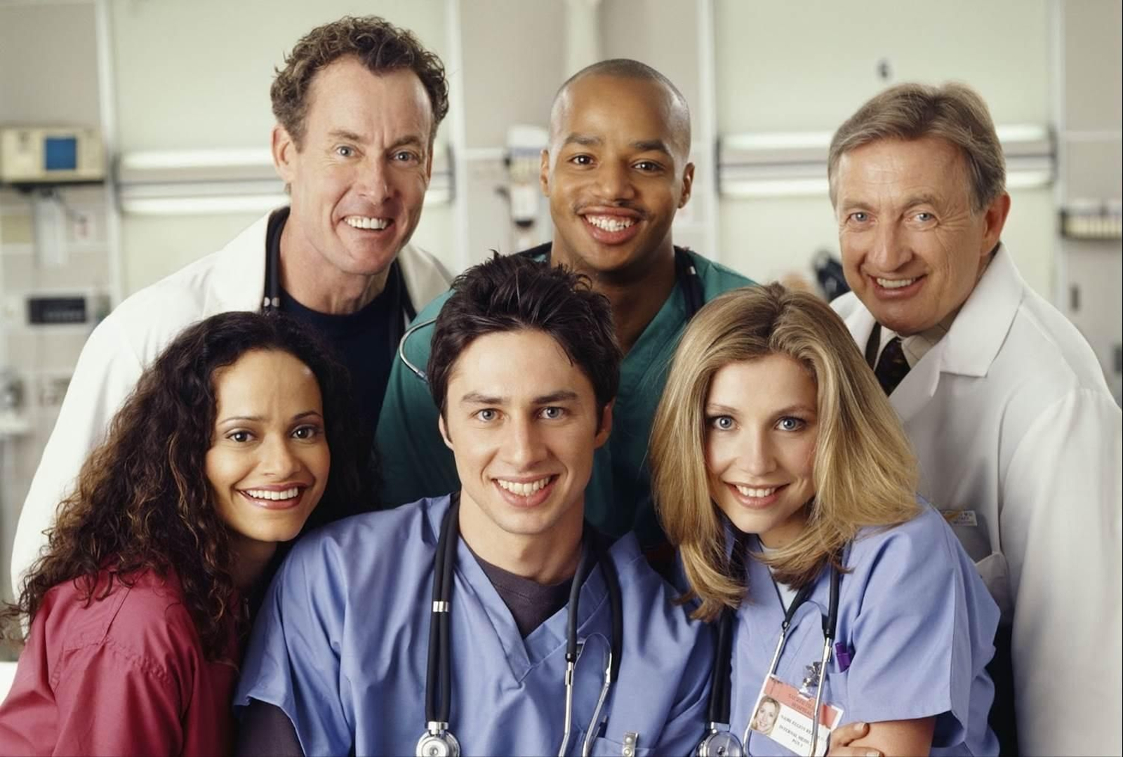 El elenco de 'Scrubs' en su nueva andadura