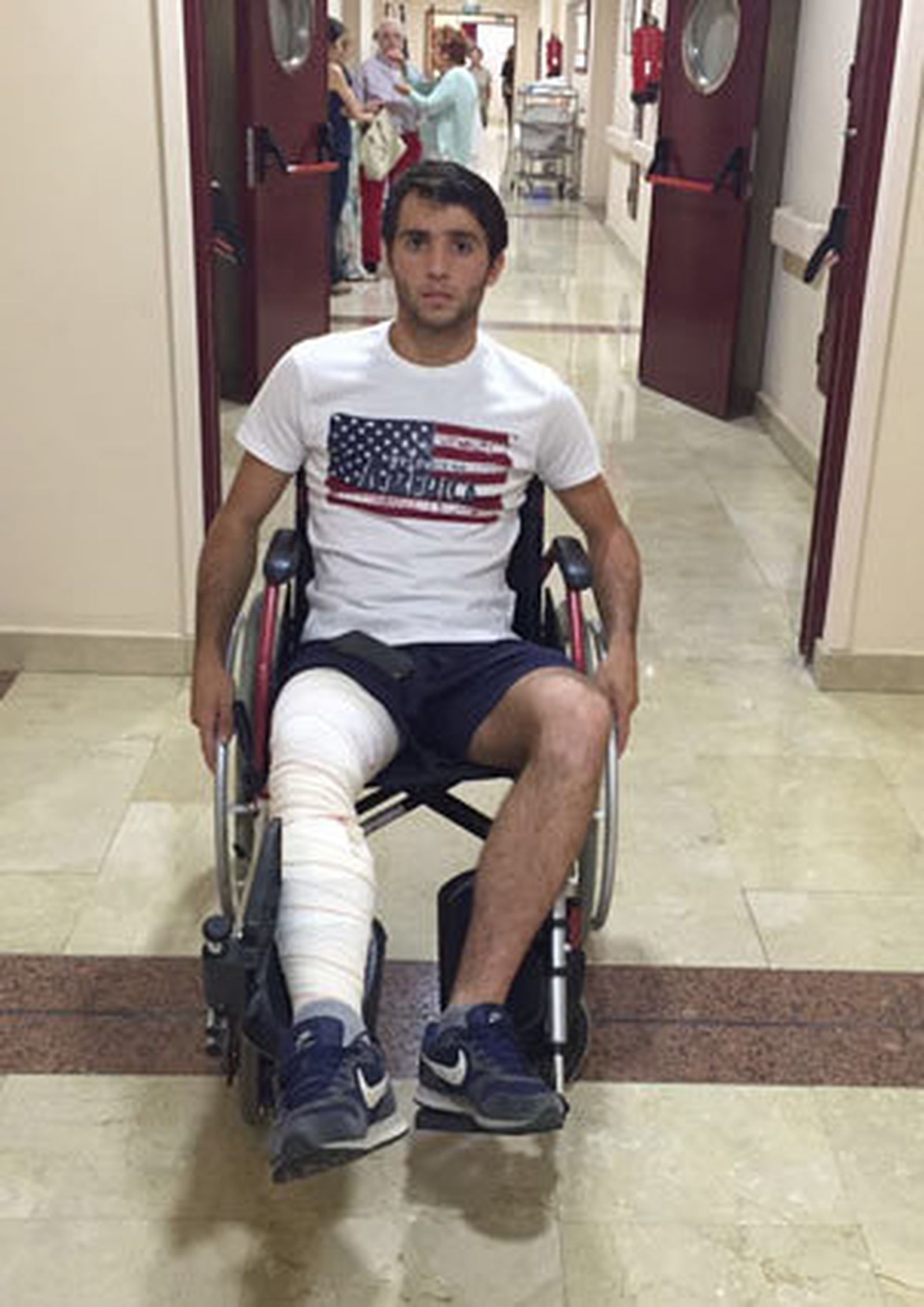 Rafael Serna recibe el alta hospitalaria