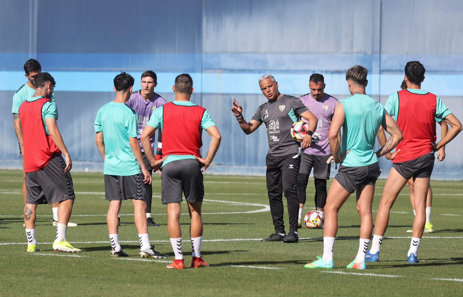 Pellicer aprieta en la vuelta del Málaga CF al trabajo