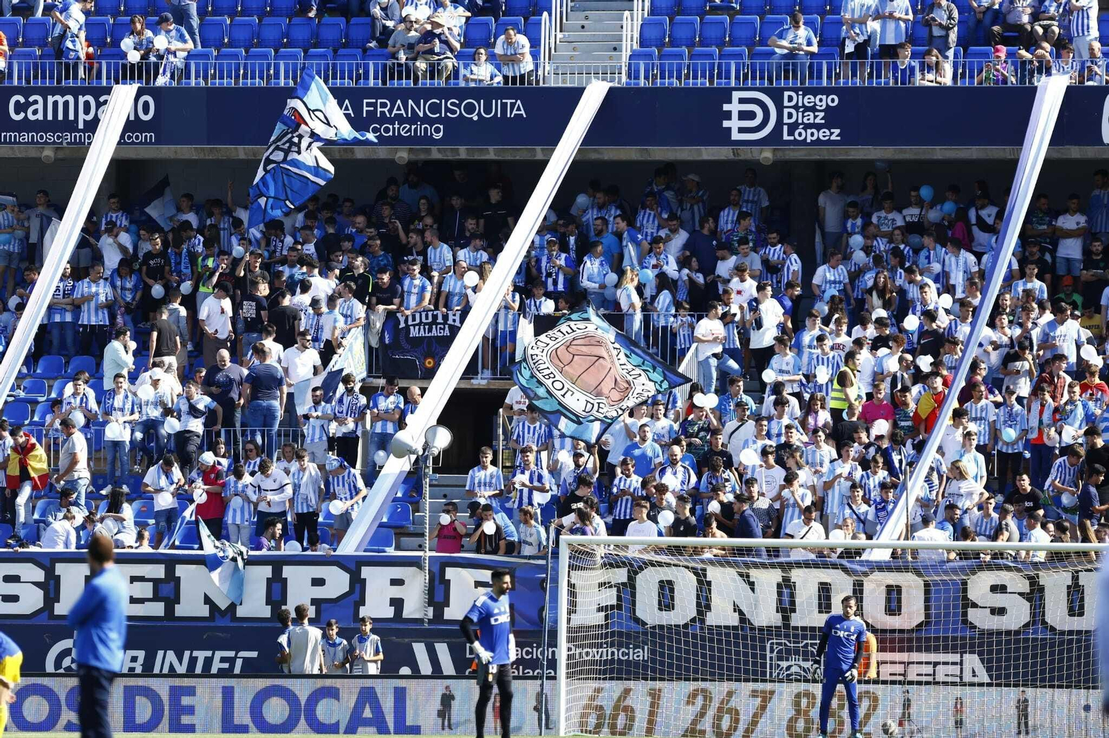 Las fotos del Málaga CF-Real Oviedo