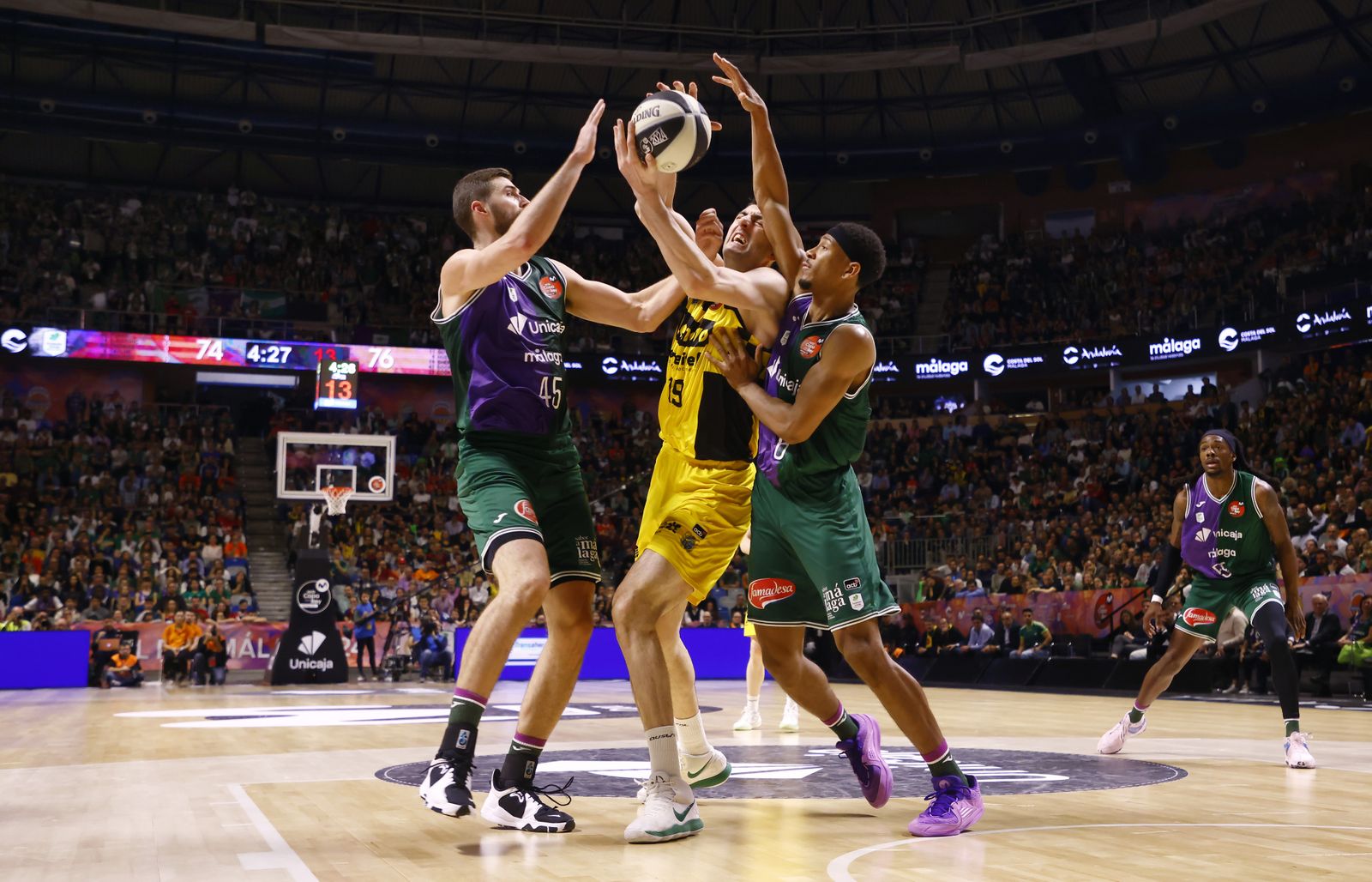 Imagen del partido de Copa