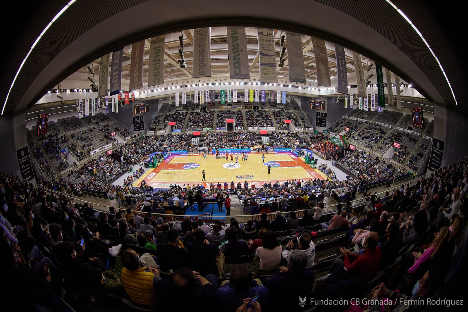 El Covirán Granada espera que el Palacio de Deportes presente un gran aspecto ante Palencia.