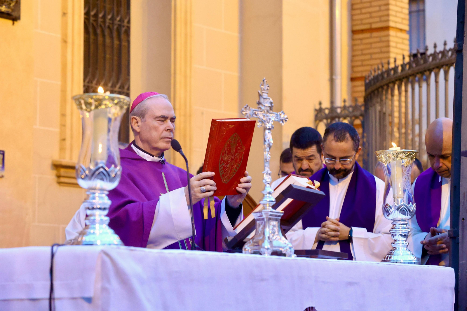 Las fotos del traslado del Cautivo el Sábado de Pasión en Málaga