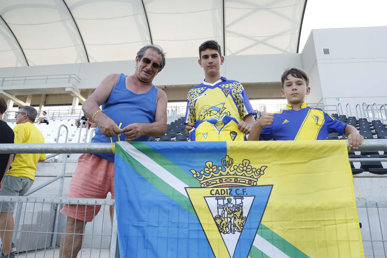 Las fotos del amistoso Cádiz CF - Al Ettifaq de Arabia Saudí en La Línea