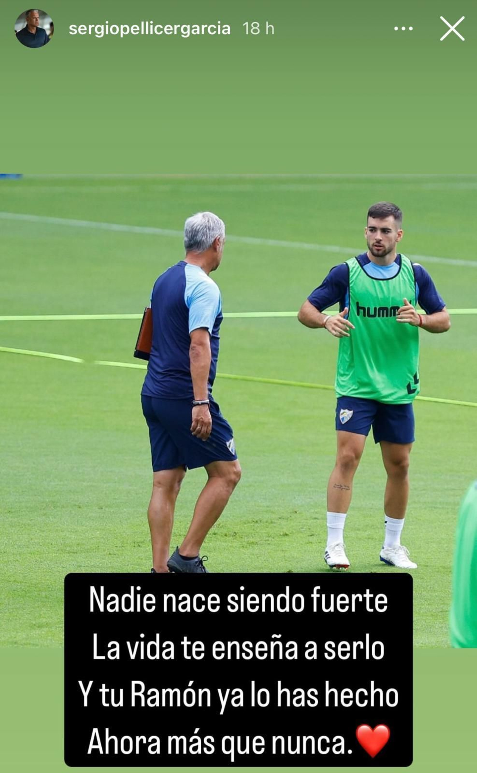 El fútbol se vuelca con Ramón Enríquez: "Estamos todos contigo"