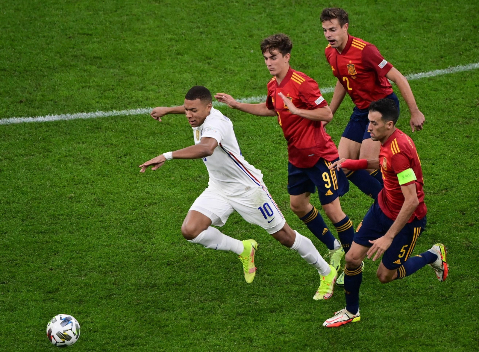 Las fotos del España-Francia, final de la Liga de Naciones