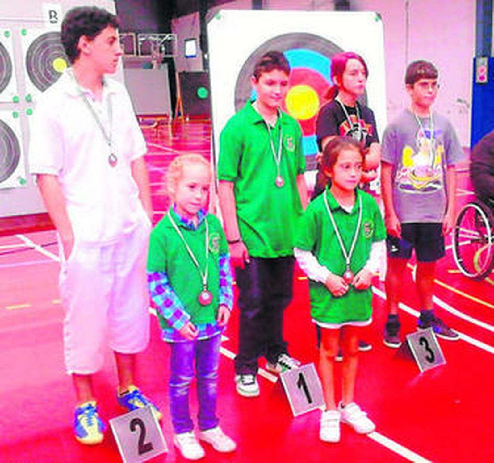 Uno de los podios del torneo celebrado en el Juan Arrabal.