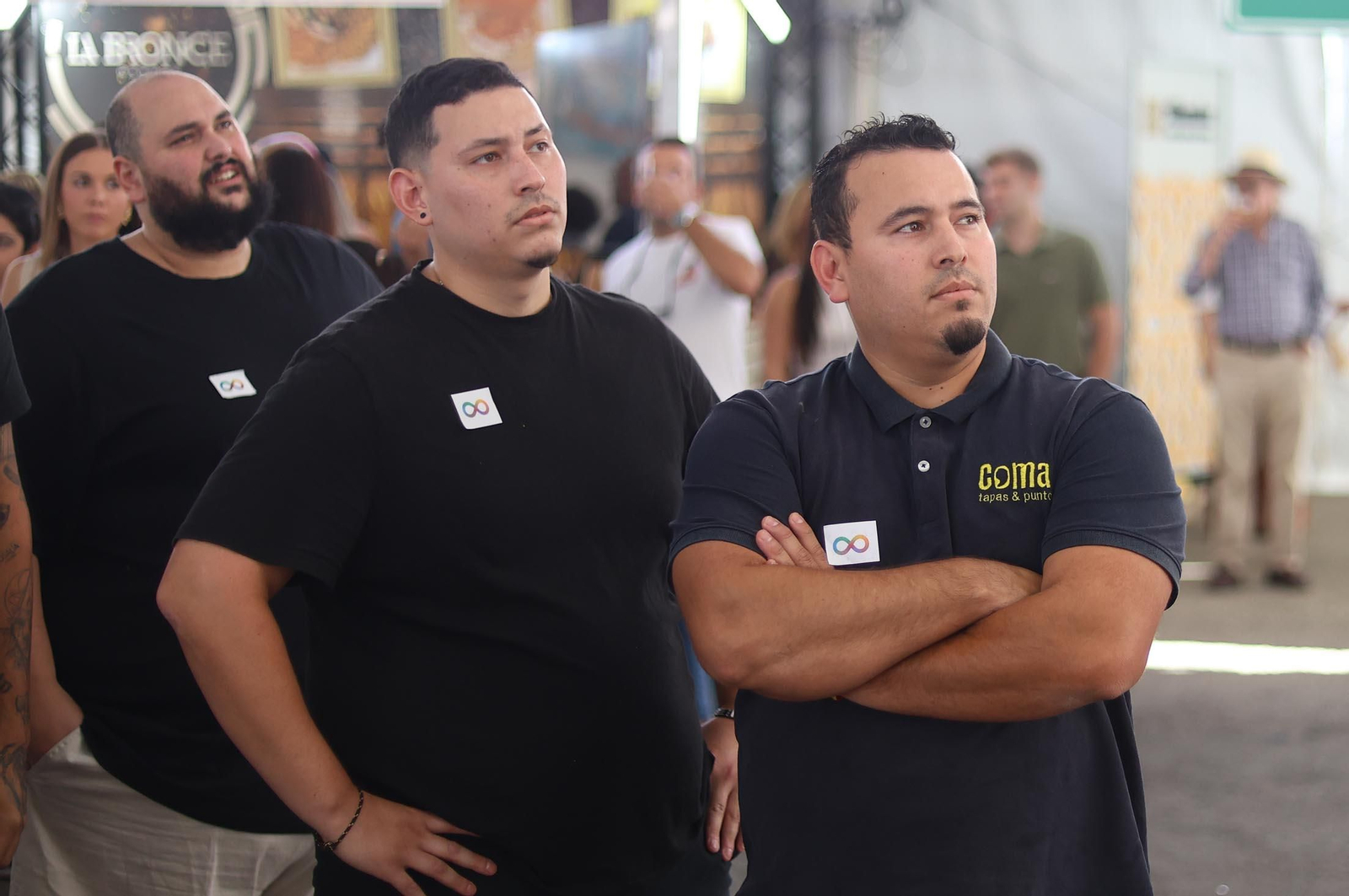 Imágenes de la Feria de la Tapa de Huelva en la mañana del domingo