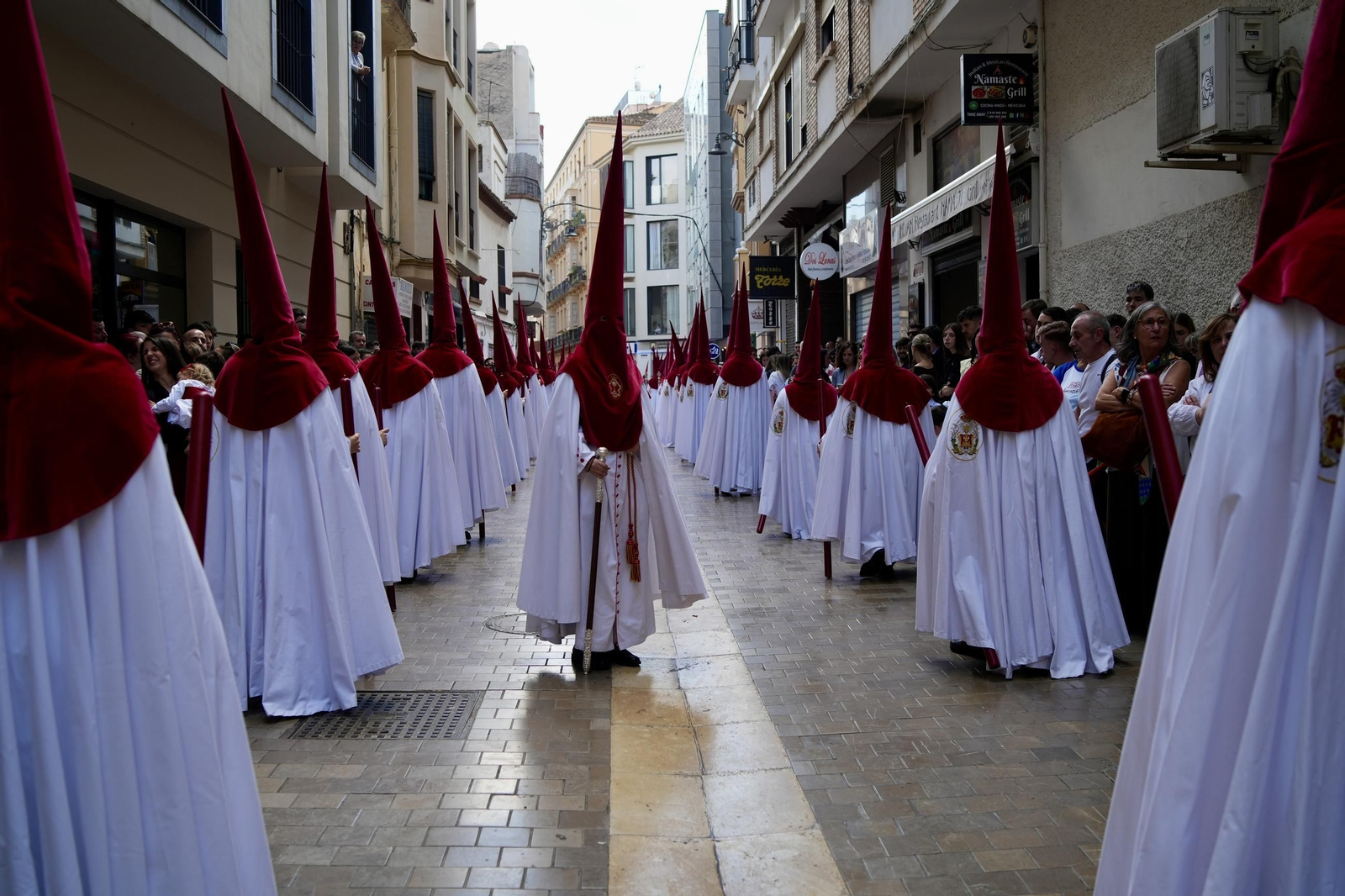 La Sagrada Cena en el Jueves Santo de Málaga, en imágenes
