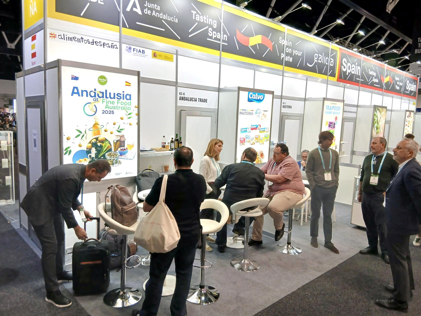 Pabellón de Andalucía en la feria Fine food de Sydney