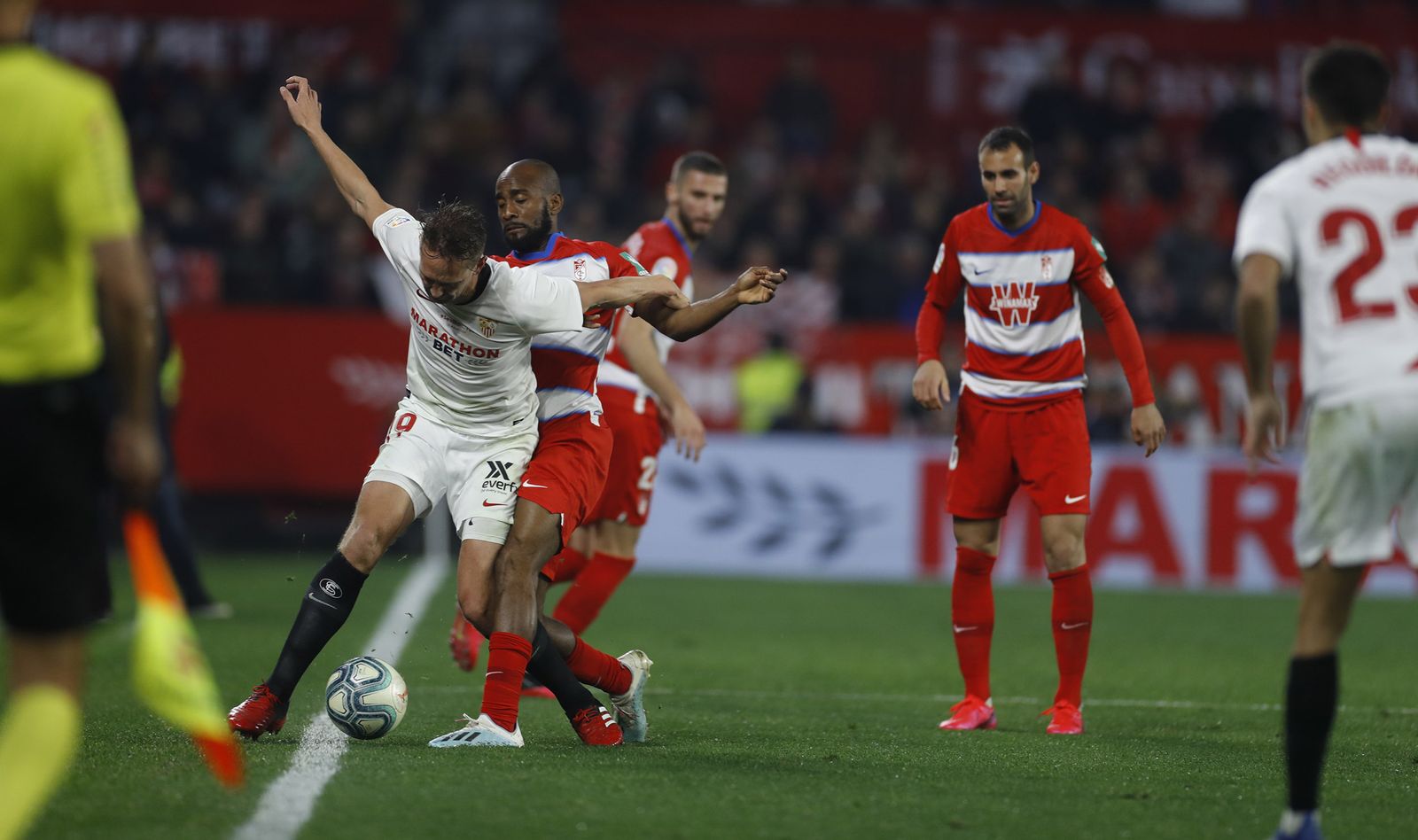Las imágenes del Sevilla fc-Granada