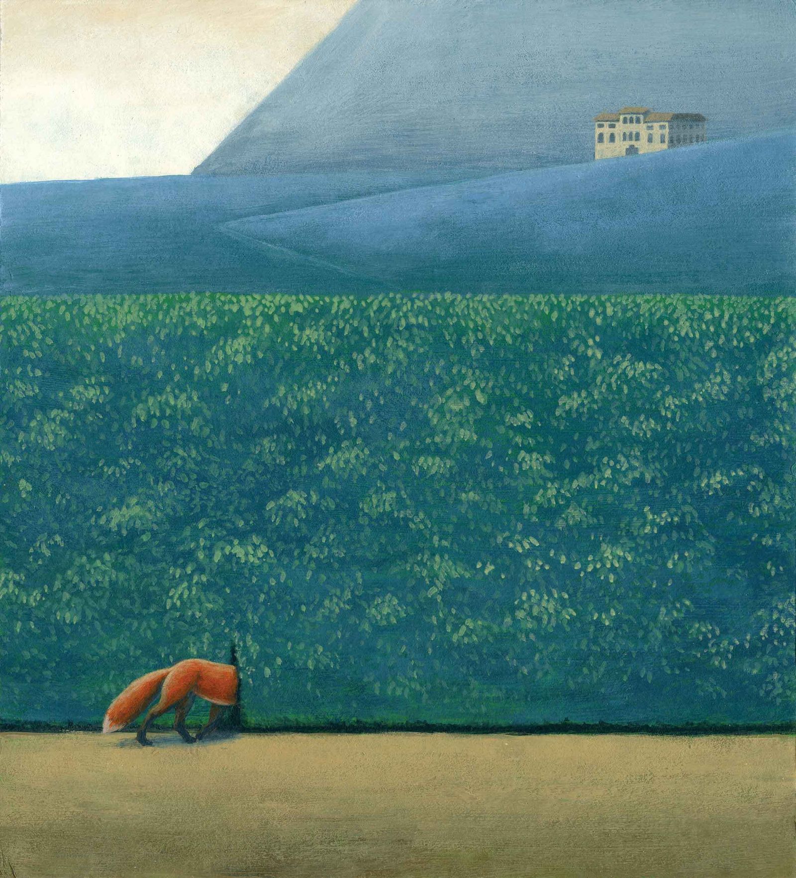 La naturaleza que rodea la aislada mansión imaginada por Pilar Adón.