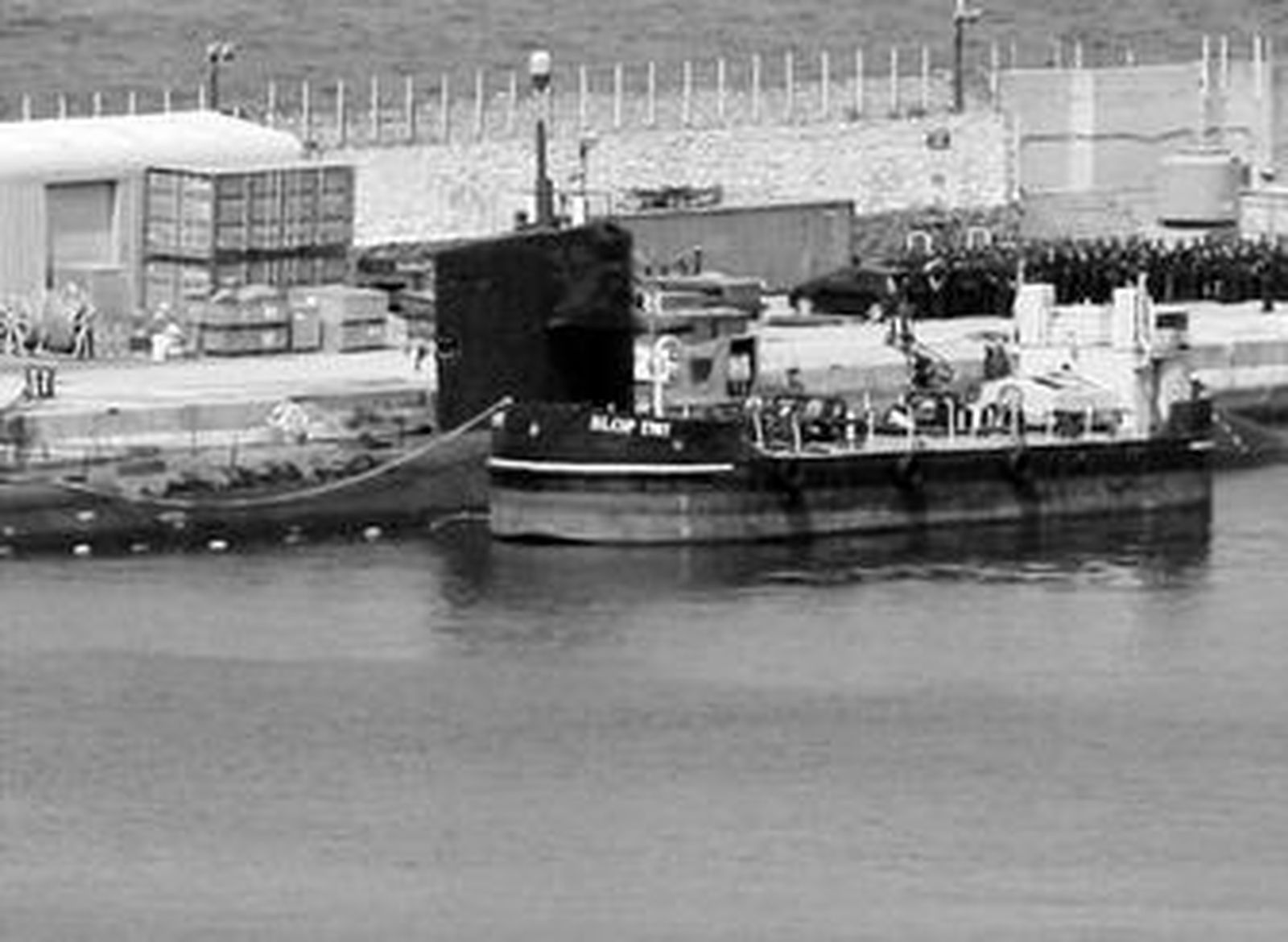 Instantánea del submarino nuclear 'Dallas', que recaló en Gibraltar en agosto del año pasado.