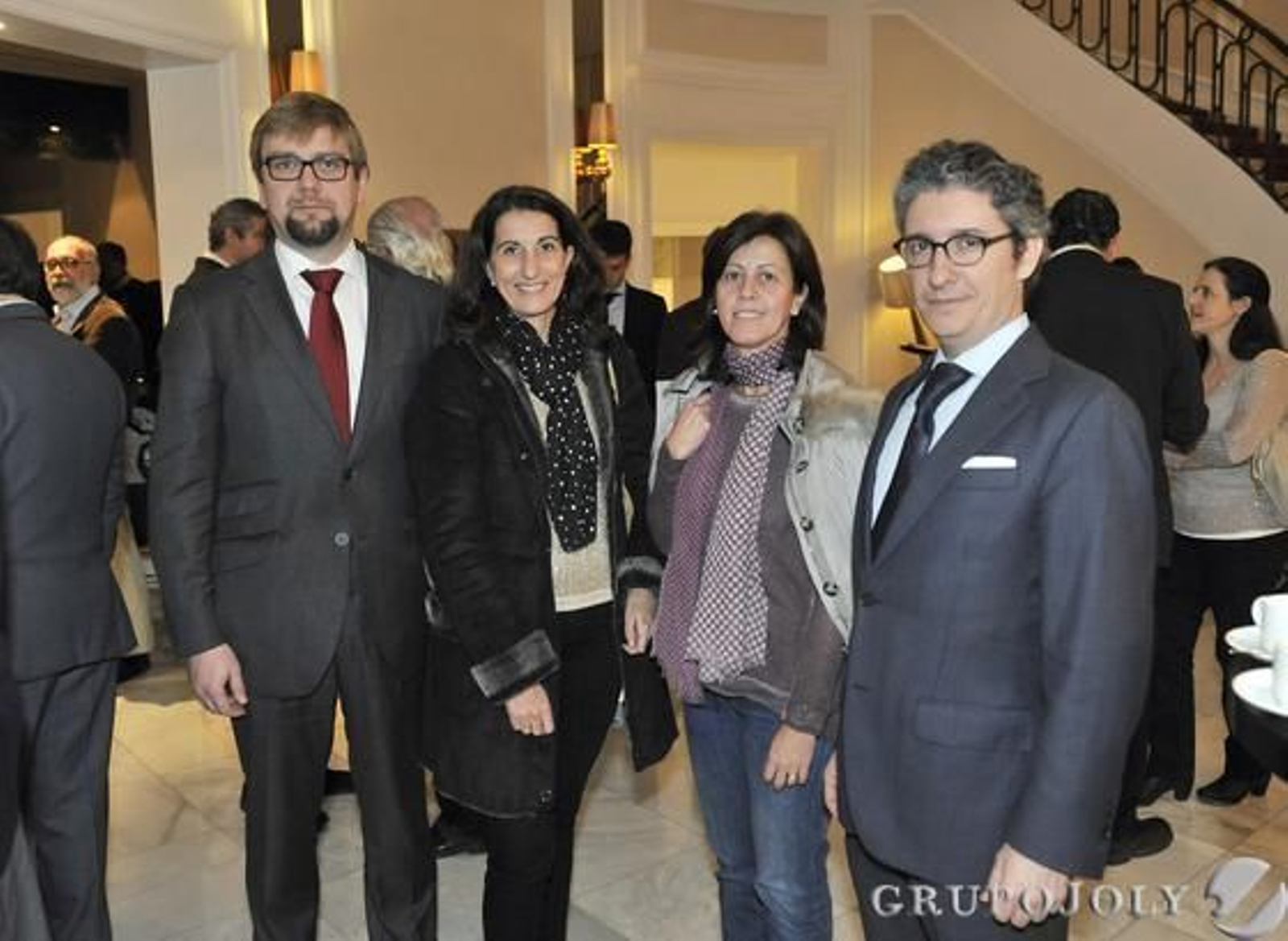 José Antonio Iglesias, Margarita Polo, Lina Acuña y Antonio García.

Foto: Juan Carlos Vázquez